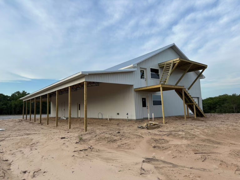 Custom garage build